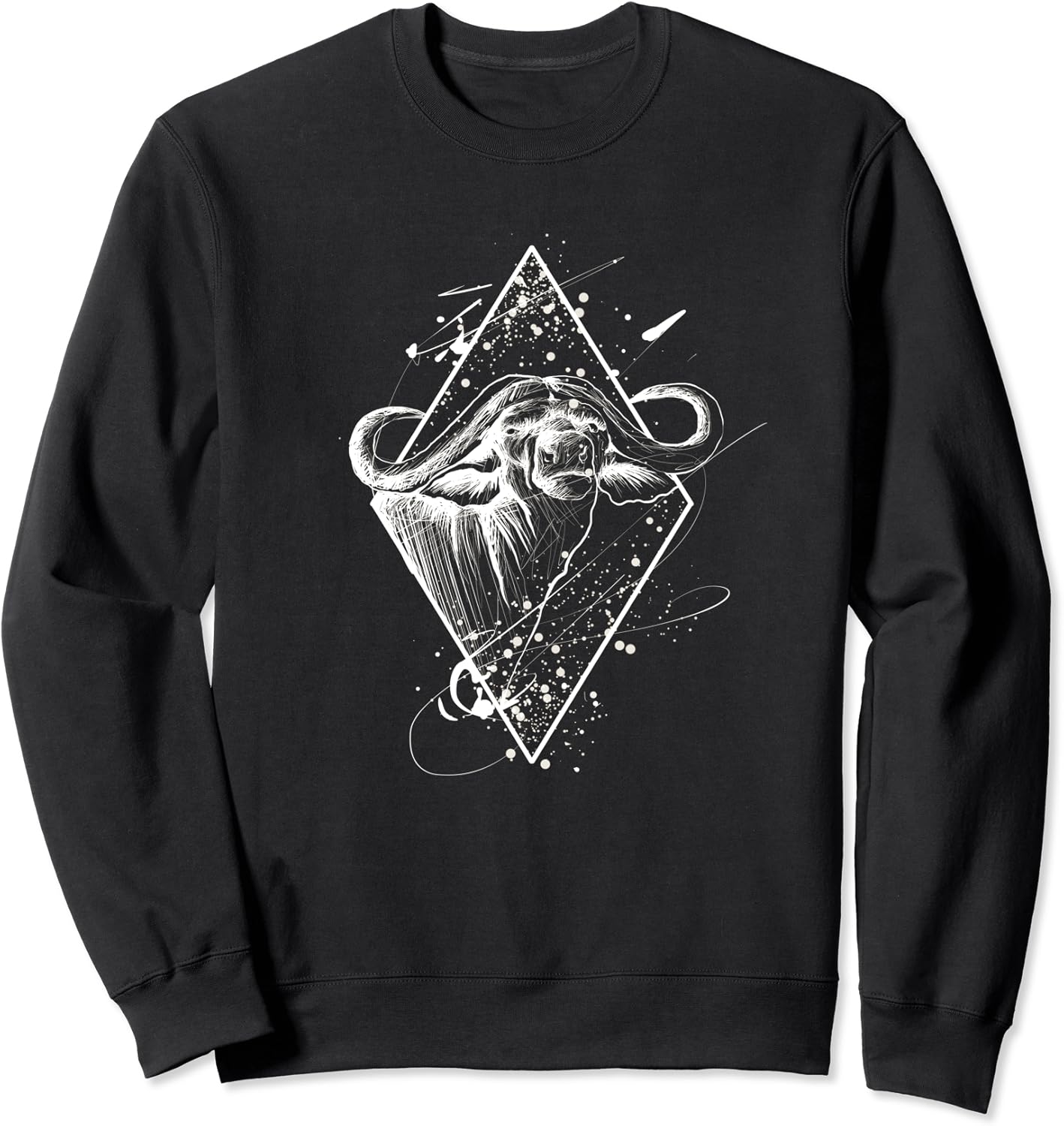 Buffalo Bison Western Geschenk Sweatshirt : Amazon.de: Fashion